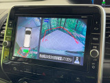 【アラウンドビューモニター】専用のカメラにより、上から見下ろしたような視点で360度クルマの周囲を確認することができます☆死角部分も確認しやすく、狭い場所での切り返しや駐車もスムーズに行えます。