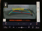 バックモニターが標準装備。お車の車庫入れが苦手な方も大丈夫です。