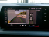 高画質カメラの全周囲が付いております。コーナーセンサーと併せてご利用いただくと駐車も楽々
