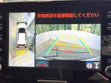 【パノラミックビューモニター】専用のカメラにより、上から見下ろしたような視点で360度クルマの周囲を確認することができます☆死角部分も確認しやすく、狭い場所での切り返しや駐車もスムーズに行えます。
