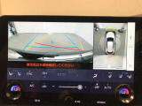 バックモニターが標準装備。お車の車庫入れが苦手な方も大丈夫です。