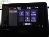スマートフォン連携ディスプレイオーディオ搭載。Bluetooth付きなので音楽もハンズフリーもこれで安心です。
