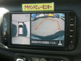 「アラウンドビューモニター」・・・上空から見た映像で車庫入れ簡単♪♪