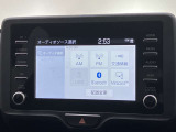 ブルートゥースに接続することにより、スマホに入ったお気に入りの音楽を車内で楽しむことができます♪あると本当に便利な機能になっています!