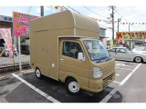 キャリイ KC エアコン パワステ オートギヤシフト 4WD ベージュ全塗装 軽キッチンカ...