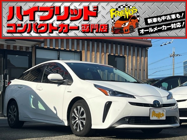プリウス1.8 A プレミアム後期型 黒革シート シートヒーター 衝突