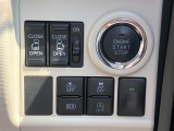 【プッシュボタンスタート】ワンタッチでエンジンの作動が出来るプッシュボタンスタートを採用しております☆