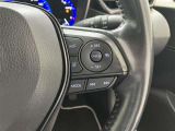 前方の車との車間を設定し、スピードを上げたり緩めたりを自動で行ってくれる追尾式の「レーダークルーズ」。上級装備の一つです!高級車にしかつかない嬉しい機能です。