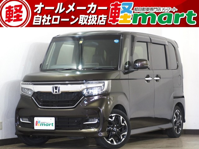 N-BOXカスタム G L ターボ ホンダセンシング Bカメラ ETC 両PSD ACC フルセグナビTV BT