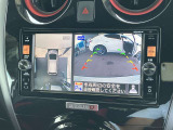 アラウンドビューモニターです!上空から貴方のお車をモニタニングしている様に車両の周りの安全確認が出来ます!