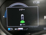 障害物を感知し知らせてくれるので安心です♪