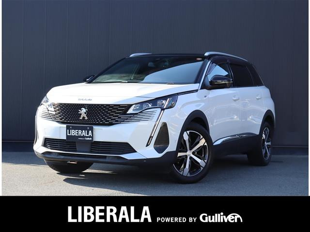 5008GT ブルーHDi レッド ナッパ ディーゼル本革シート サンルーフ