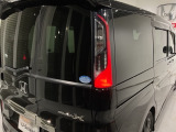 視認性がいいテールランプ。後続車にも存在をアピール。