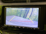【バックカメラ】駐車時に後方がリアルタイム映像で確認できます。大型商業施設や立体駐車場での駐車時や、夜間のバック時に大活躍!運転スキルに関わらず、今や必須となった装備のひとつです!