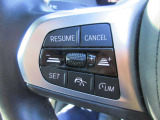 アクティブクルーズコントロール装備です。設定速度をキープしつつ、車間距離を優先し安全走行を可能と致します。長距離ドライブにマストな装備です。