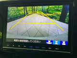【バックカメラ】駐車時に後方がリアルタイム映像で確認できます。大型商業施設や立体駐車場での駐車時や、夜間のバック時に大活躍!運転スキルに関わらず、今や必須となった装備のひとつです!