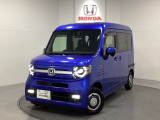 N シリーズの商用車フレンチブルーのN VAN+スタイルFUN!当社デモカー中古スタッドレス付!安全運転支援機能ホンダセンシング搭載や前後ドラレコに2.0ETC搭載!Bluetoothメモリーナビ付!