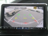 バックカメラ付き♪車庫入れ、バックでの駐車時に後方が見える事での安心感は大きいです☆一度装備したら外せなくなるアイテムです♪