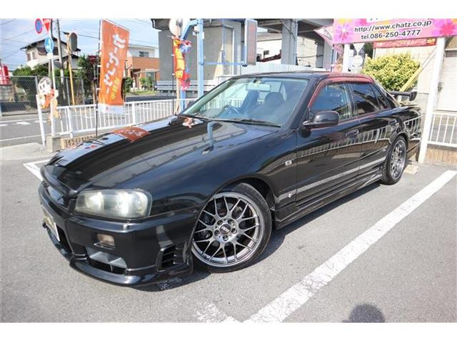 スカイライン 2.5 25GT ターボ 公認5MT 純正黒 ターボ アルティアフル