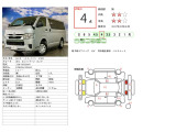 ハイエースバン 2.8 DX ロング GLパッケージ ディーゼル 4WD 寒冷地仕様車 禁煙車 Bl...