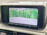 【バックカメラ】駐車時に後方がリアルタイム映像で確認できます。大型商業施設や立体駐車場での駐車時や、夜間のバック時に大活躍!運転スキルに関わらず、今や必須となった装備のひとつです!