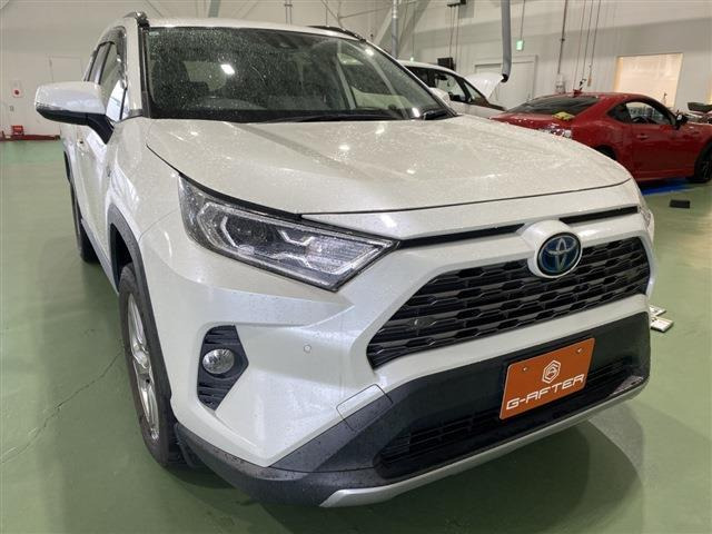 RAV4 2.5 ハイブリッド G E-Four 4WD 純正9型ナビ/バックカメラ/地デジ/黒革/電