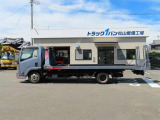 エルフ  2.85t ワイド超ロング セルフローダー 内寸-長571x幅202x高10