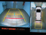 バックガイドモニターで、後方を確認しながら安心して駐車することができます。運転初心者も熟練者も必須の機能ですよ!