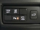 運転席回りのスイッチで安全装備のON/OFFも簡単に!