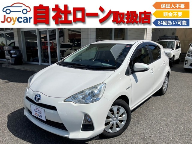 アクア 1.5 S 純正ナビ・Bluetooth・バックカメラ・スマ