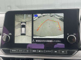 アラウンドビューモニター装備☆上から見たような画面で車庫入れも縦列駐車も安心です♪