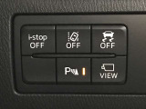 運転席回りのスイッチで安全装備のON/OFFも簡単に!