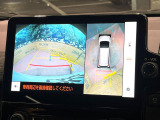 【パノラミックビューモニター】専用のカメラにより、上から見下ろしたような視点で360度クルマの周囲を確認することができます☆縦列駐車や幅寄せ時に活躍してくれます♪