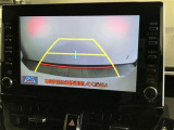 後方の見にくい視界もバックモニターで確認サポートして駐車時も安心☆