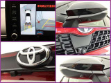 フロントモニター・サイドモニター・バックモニターを使用し、車を上から見たような画像が表示されますので、安心してお車の駐車が出来ますよ。尚、駐車時には必ず、お客様の目視にて駐車をお願い致します。