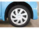 タイヤサイズは経済的に選択肢の広い155/65R14を採用