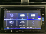 ナビゲーションはフルセグTV対応のGathers純正メモリーナビを搭載しています。Bluetoothオーディオ機能がありますので、スマートフォンなどの音楽も再生できます。