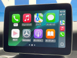 ●Apple Car Play:スマホとの有線接続で、ナビ・オーディオ再生などスマホのアプリ機能が画面でも使える便利機能です!