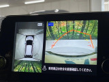 【アラウンドビューモニター】専用のカメラにより、上から見下ろしたような視点で360度クルマの周囲を確認することができます☆死角部分も確認しやすく、狭い場所での切り返しや駐車もスムーズに行えます。