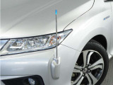 車両の前カドがわかりやすい、コーナーポール装備しております!