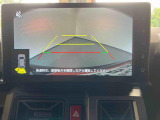 バックモニター付き 見にくい後方の確認も画面でできるので安心です