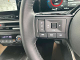 ステアリングスイッチでオーディオをコントロール出来ます。