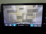 バックカメラの画像です。ガイドラインがスムースな車庫入れをサポートいたします!車庫入れの安心感がアップしますね☆
