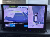 マルチビューカメラシステム全周囲モニターで前方の確認・サイドの確認やガイド線の表示でバックでの車庫入れも安心です。