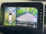 【アラウンドビューモニター】専用のカメラにより、上から見下ろしたような視点で360度クルマの周囲を確認することができます☆死角部分も確認しやすく、狭い場所での切り返しや駐車もスムーズに行えます。