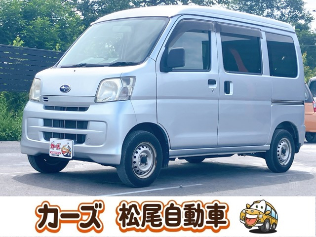 サンバー トランスポーター 保証12ヵ月・走行無制限 鉄板キー 5MT