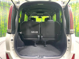 普段のお買い物や通勤、送迎等に十分な荷室スペースを確保しております。セカンドシートを倒すと、大きな荷物の積載も可能です♪