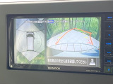 【アラウンドビューモニター】専用のカメラにより、上から見下ろしたような視点で360度クルマの周囲を確認することができます☆死角部分も確認しやすく、狭い場所での切り返しや駐車もスムーズに行えます。