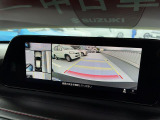 全方位カメラ搭載で、上から見たような映像が確認できます♪