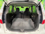 普段のお買い物や通勤、送迎等に十分な荷室スペースを確保しております。セカンドシートを倒すと、大きな荷物の積載も可能です♪